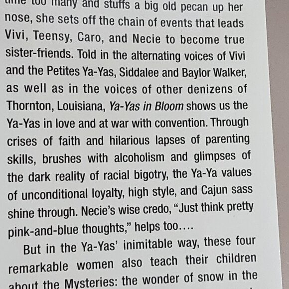 Ya-Ya's In Bloom by New York Times Best Selling Author Rebecca Wells Hardback - Picture 8 of 16